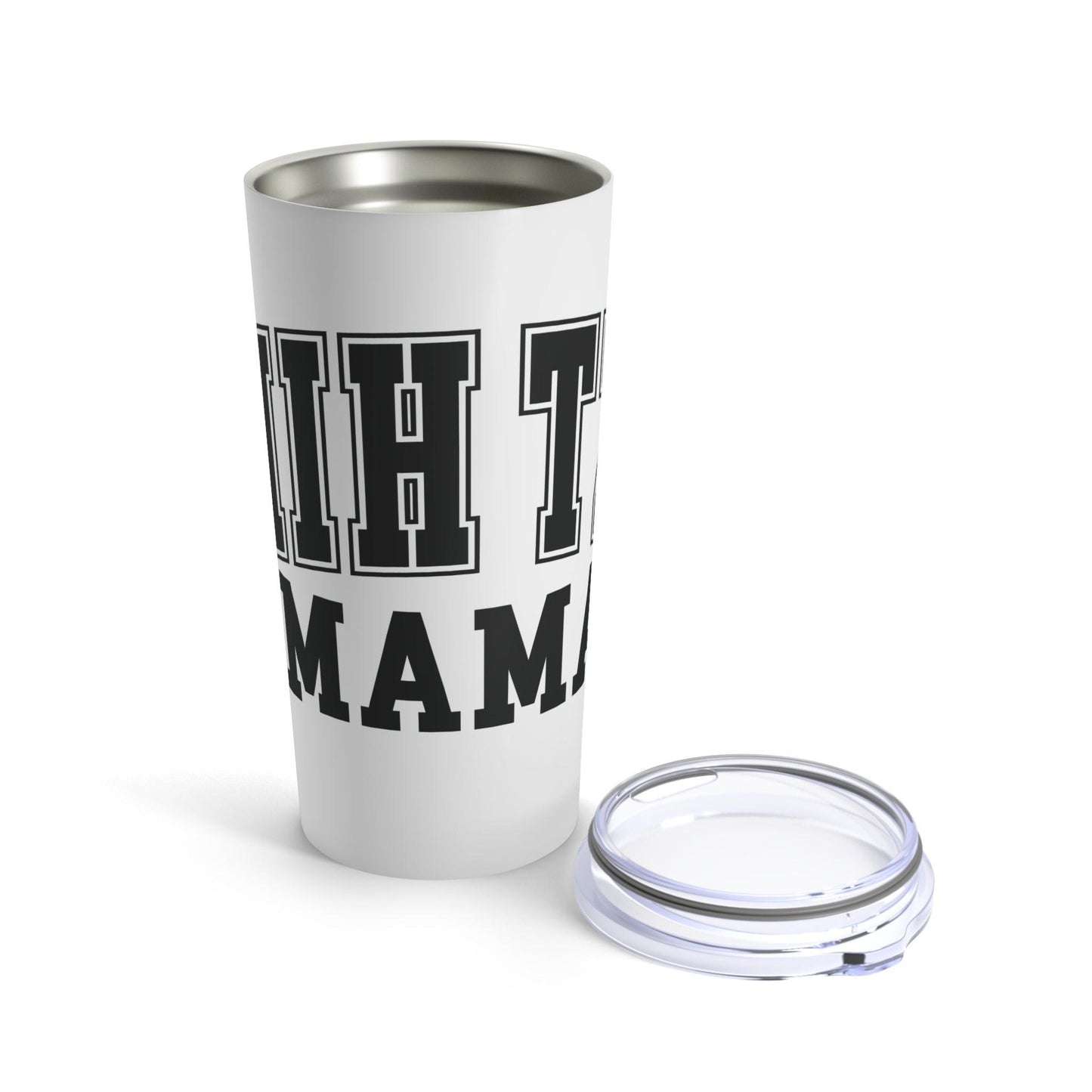Shih Tzu Mama White Tumbler - Shih Tzu Gifts