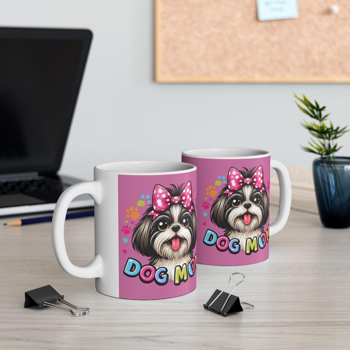 Shih Tzu Dog Mom Ceramic Mug - Shih Tzu Gifts