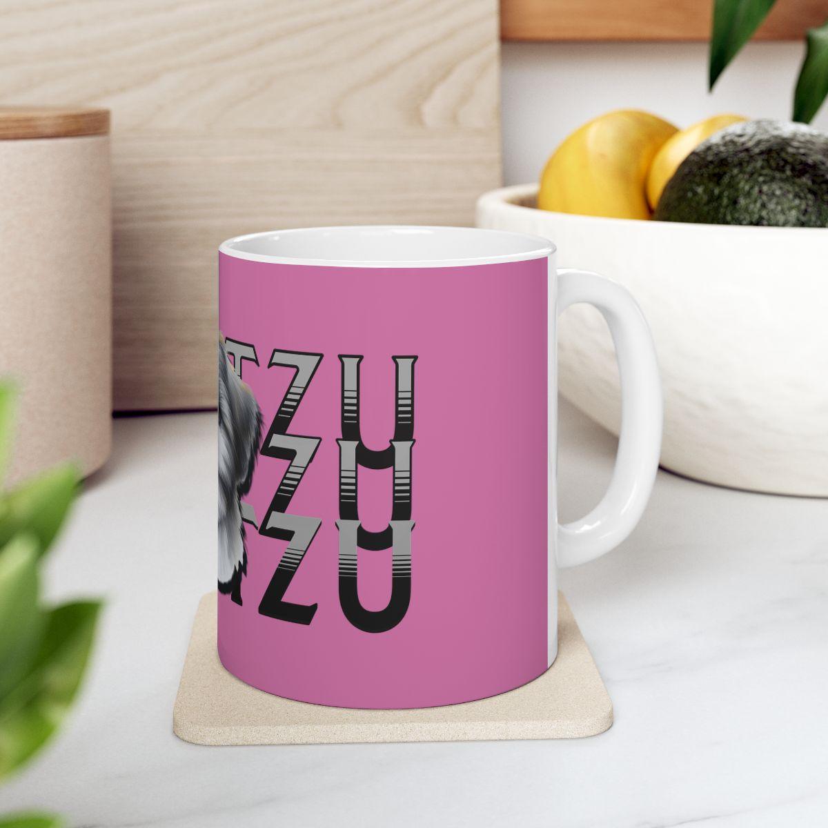 Shih Tzu with Pink Bows Mug – Perfect Gift for Shih Tzu Owners & Lovers