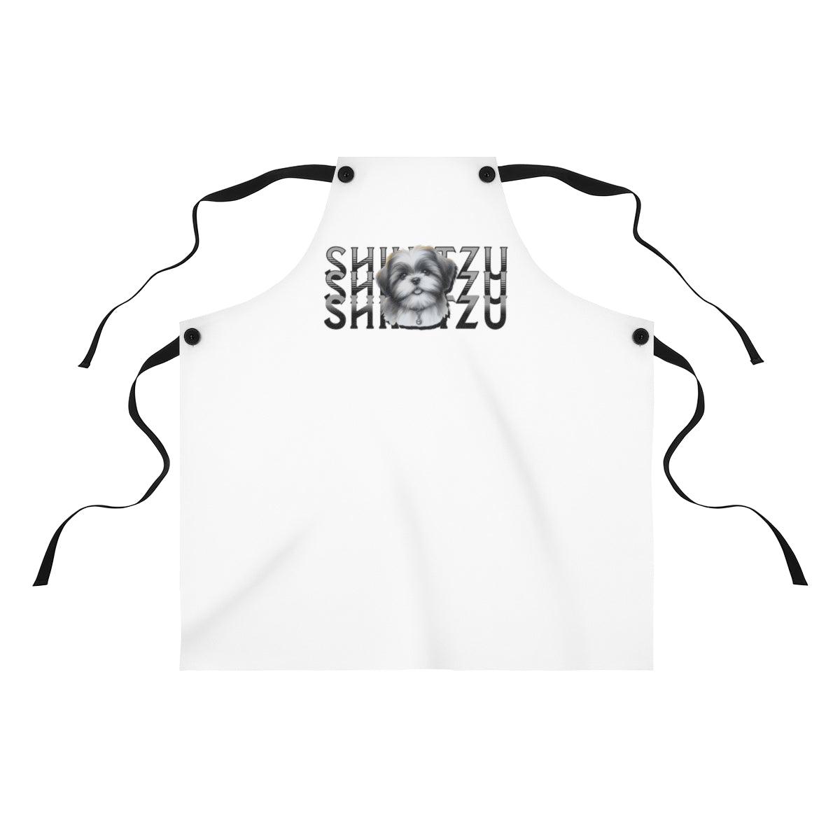 Shih Tzu Stack Apron - Cute Cooking Accessory for Shih Tzu Dog Lovers