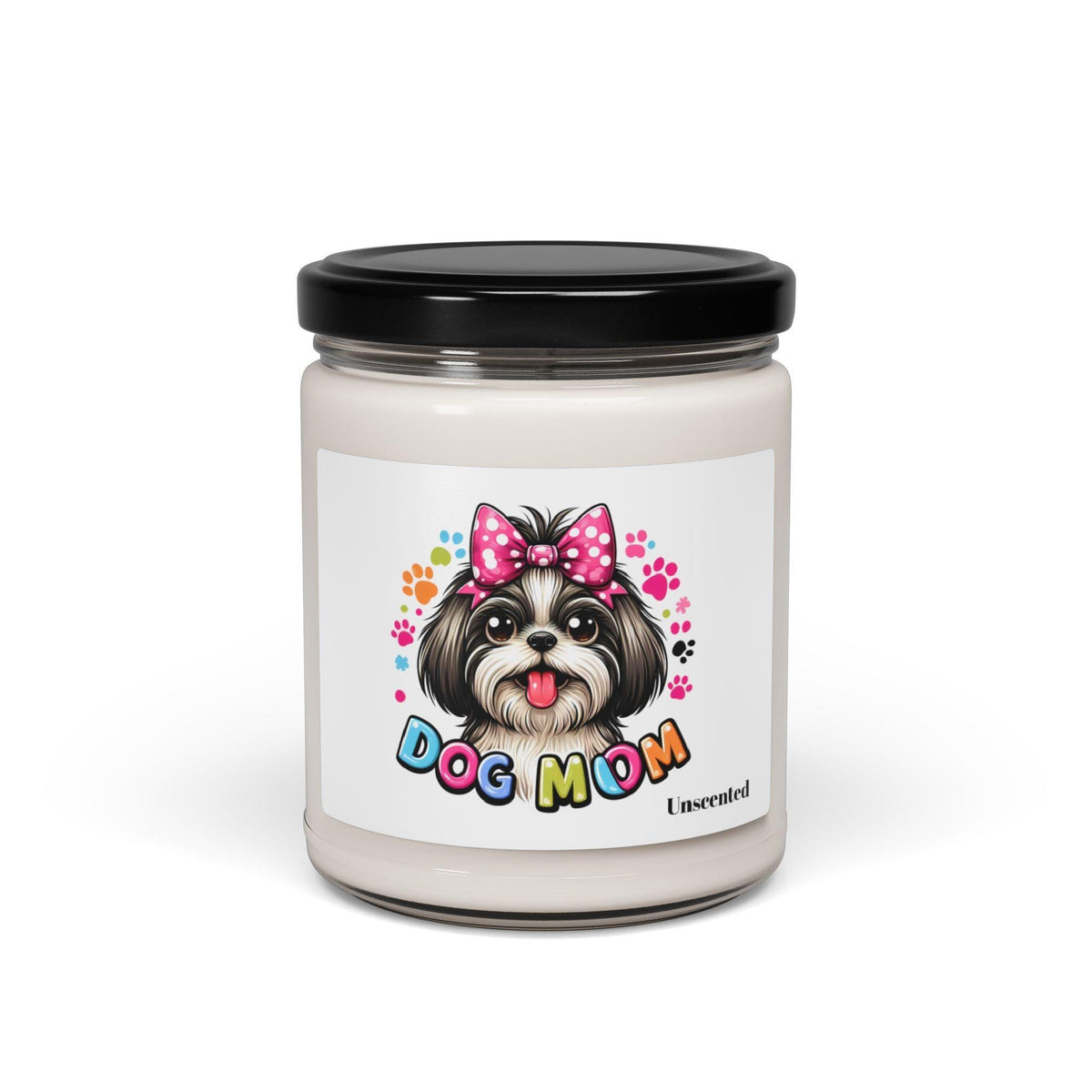 Shih Tzu Dog Mom Scented Soy Candle - Shih Tzu Gifts