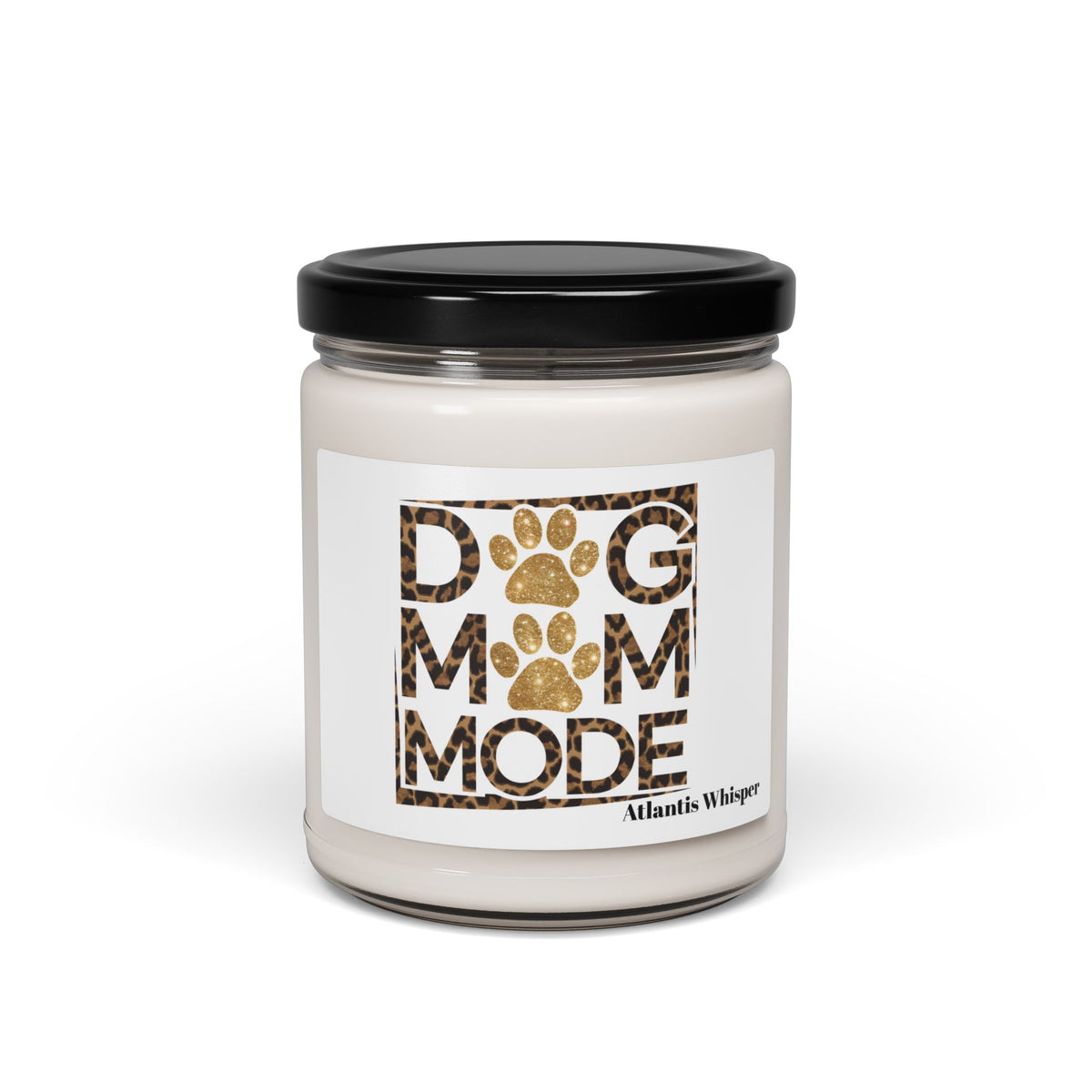 Dog Mom Mode Scented Soy Candle – Cute Gift for Shih Tzu Lovers
