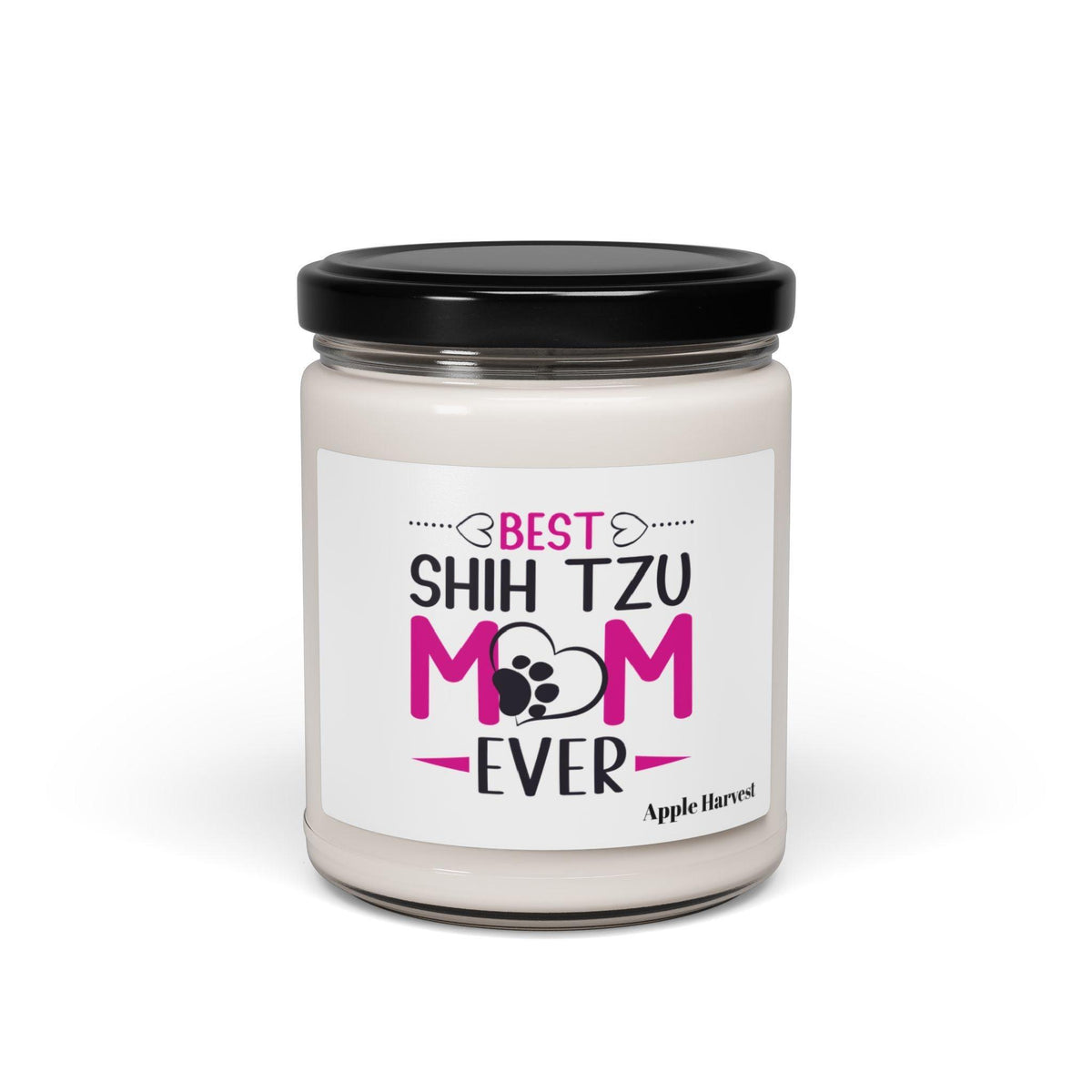 Best Shih Tzu Mom Ever Scented Soy Candle - Shih Tzu Gifts
