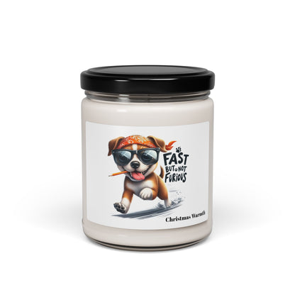 Fast But Not Furious Scented Soy Candle – Funny Shih Tzu Dog Gift