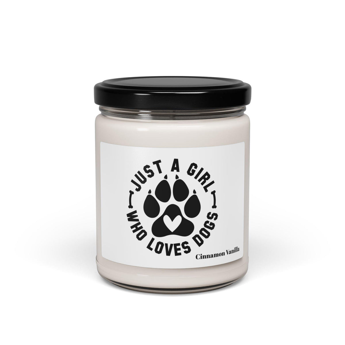 Just a Girl Who Loves Dogs Candle