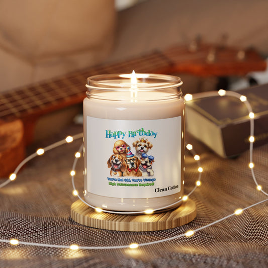 You’re Not Old, You’re Vintage Scented Candle – Funny Dog Gift