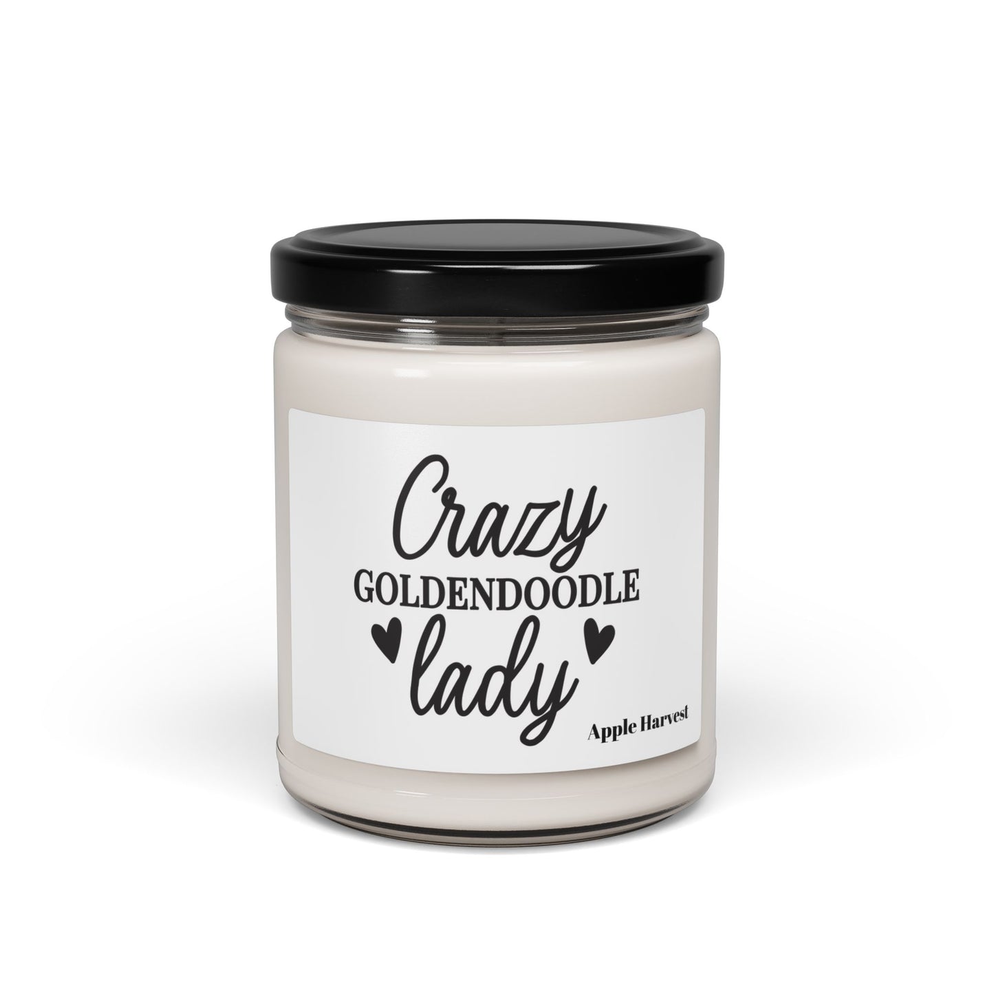 Crazy Goldendoodle Lady Scented Soy Candle – Gift for Dog Lovers