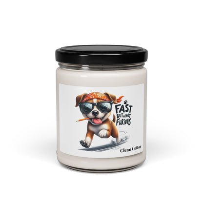 Fast But Not Furious Scented Soy Candle – Funny Shih Tzu Dog Gift