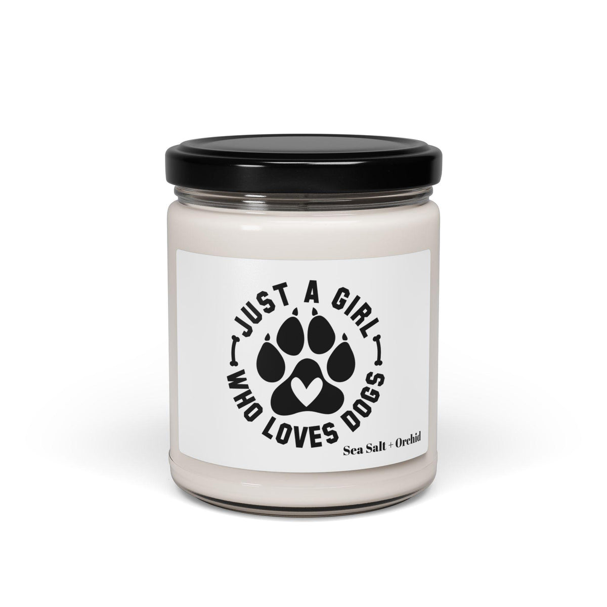 Just a Girl Who Loves Dogs Candle