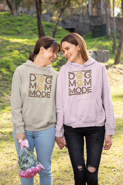 Dog Mom Mode Hoodie – Cute Gift for Proud Dog Moms and Pet Lovers