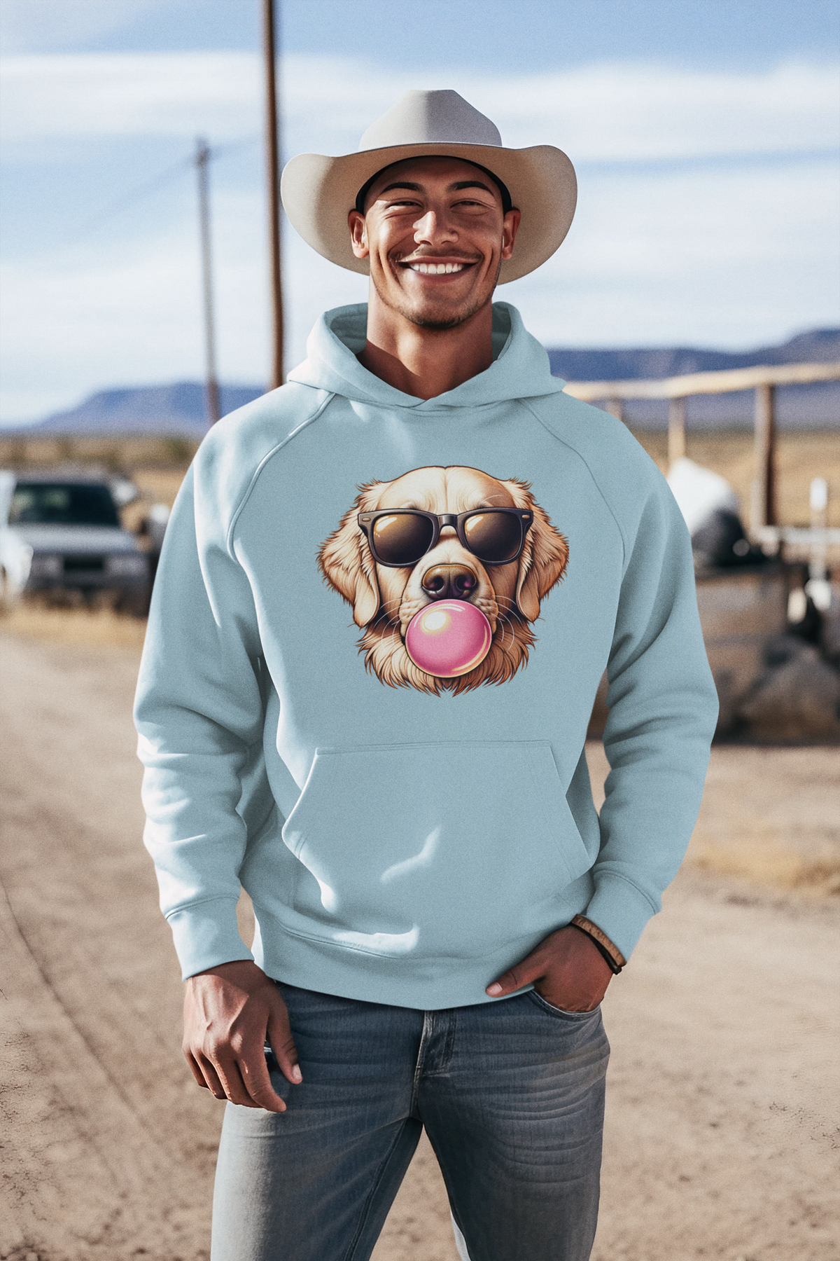 Golden-with-Gum-Unisex Heavy Blend™ Hooded Sweatshirt