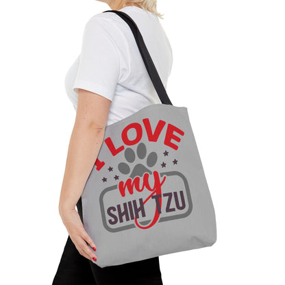 I Love My Shih Tzu Tote Bag - Shih Tzu Gifts