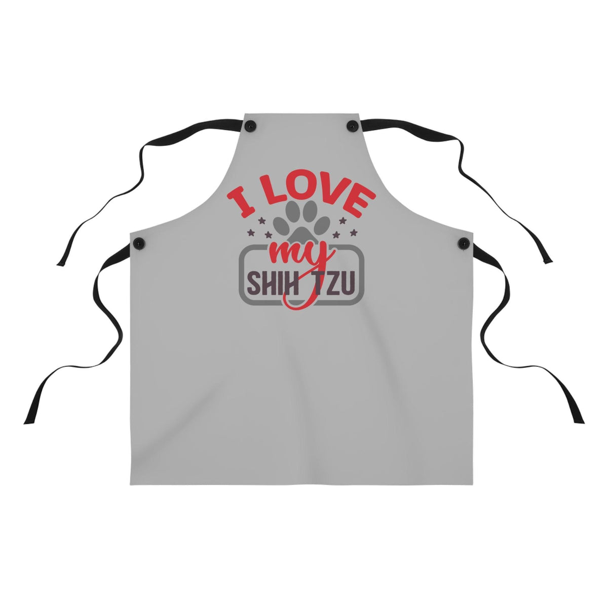 I Love My Shih Tzu Apron - Shih Tzu Gifts