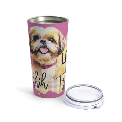 I Love My Shih Tzu Tumbler - Shih Tzu Gifts