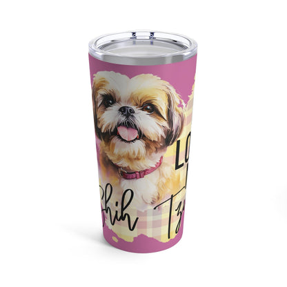 I Love My Shih Tzu Tumbler - Shih Tzu Gifts
