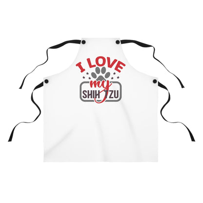 I Love My Shih Tzu Apron - Shih Tzu Gifts