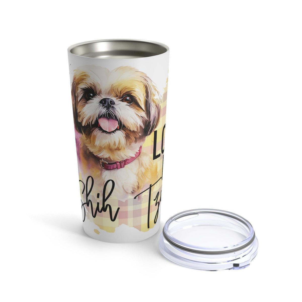 I Love My Shih Tzu Tumbler - Shih Tzu Gifts
