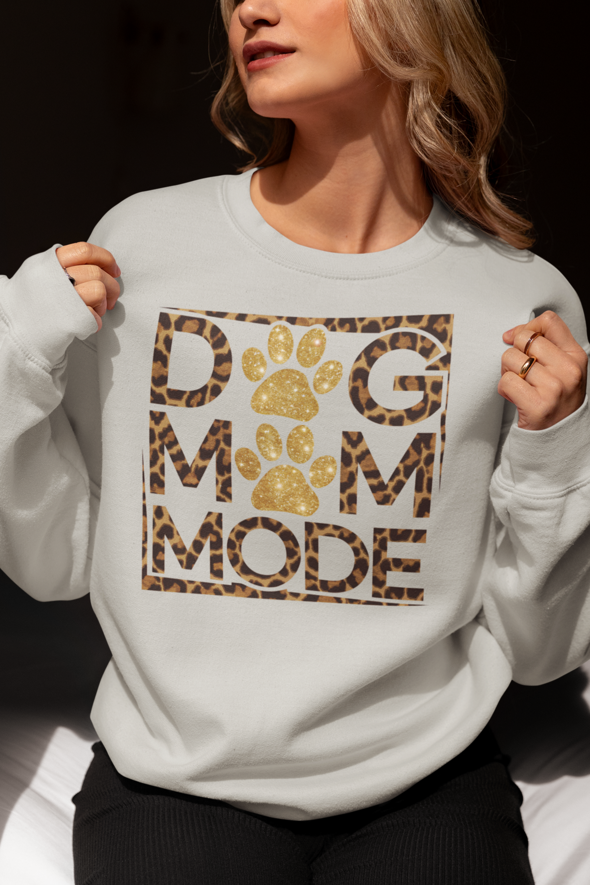Dog Mom Mode Sweatshirt – Cozy Gift for Shih Tzu and Dog Lovers