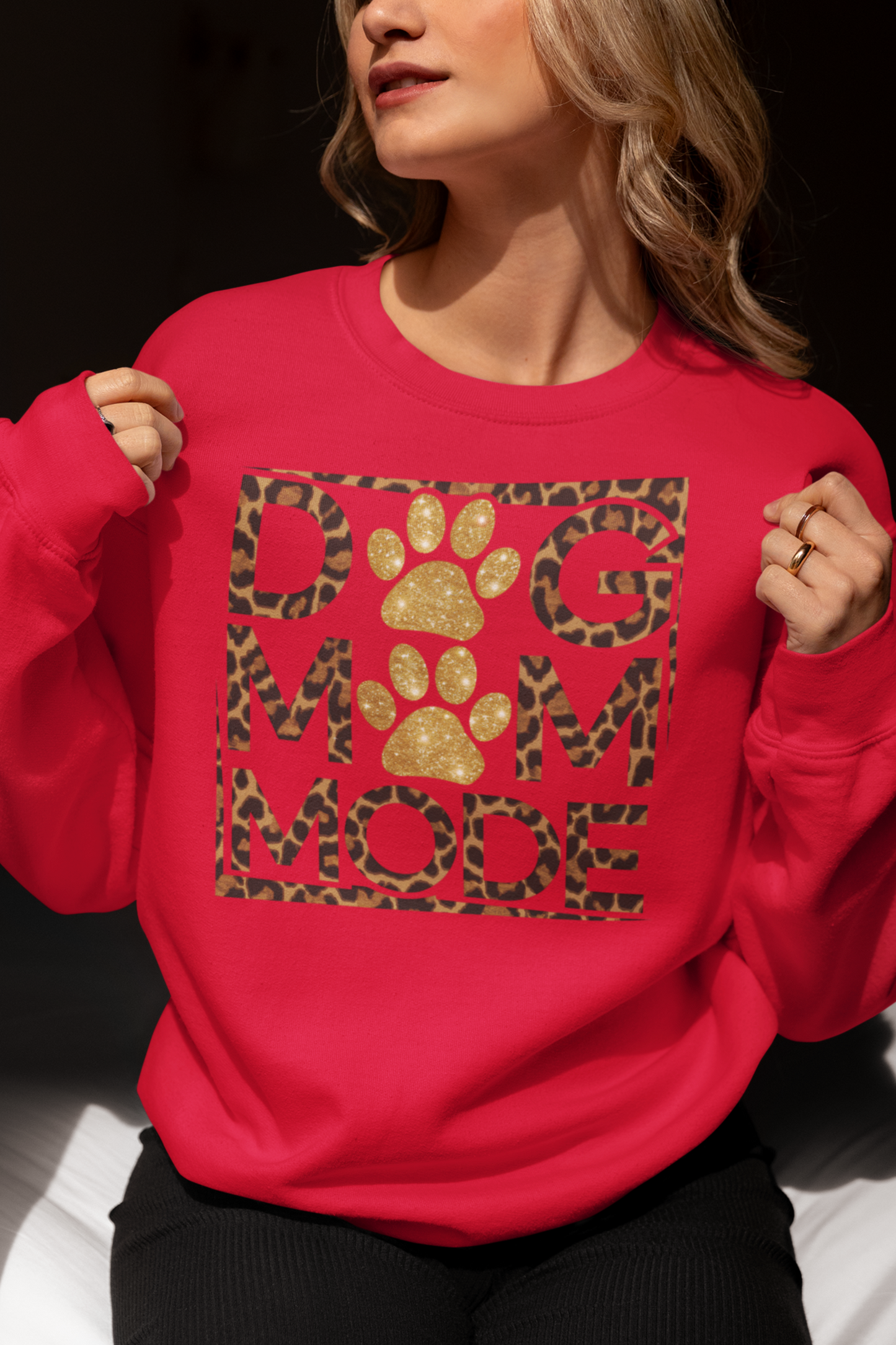 Dog Mom Mode Sweatshirt – Cozy Gift for Shih Tzu and Dog Lovers