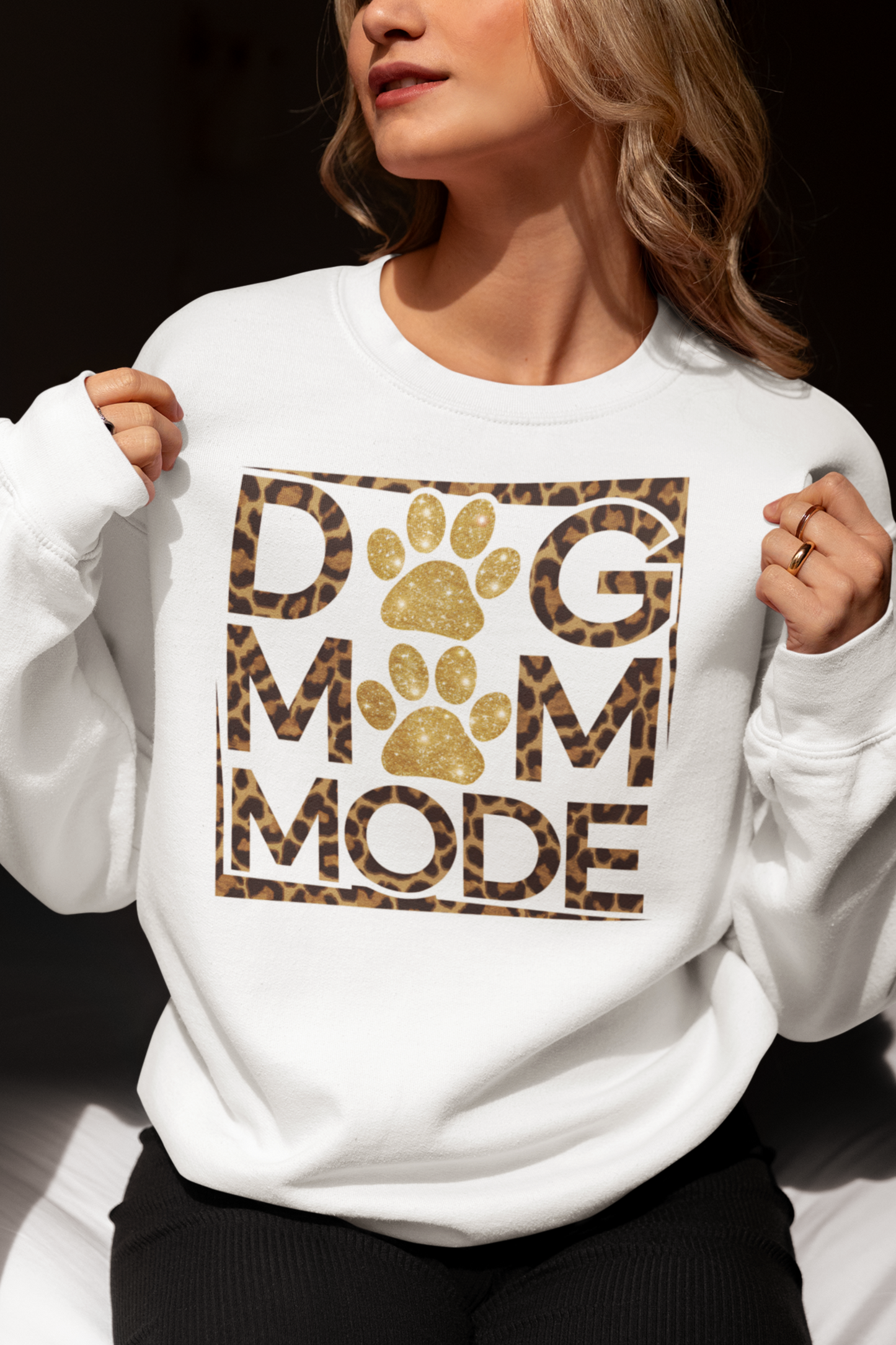 Dog Mom Mode Sweatshirt – Cozy Gift for Shih Tzu and Dog Lovers