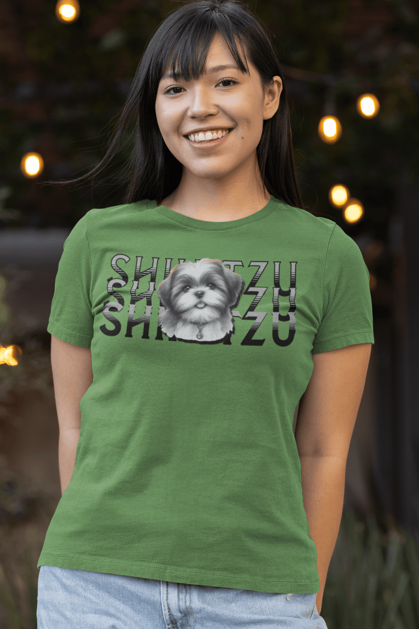 Shih Tzu Stack T-Shirt – Cute Gift for Shih Tzu Lovers & Dog Moms