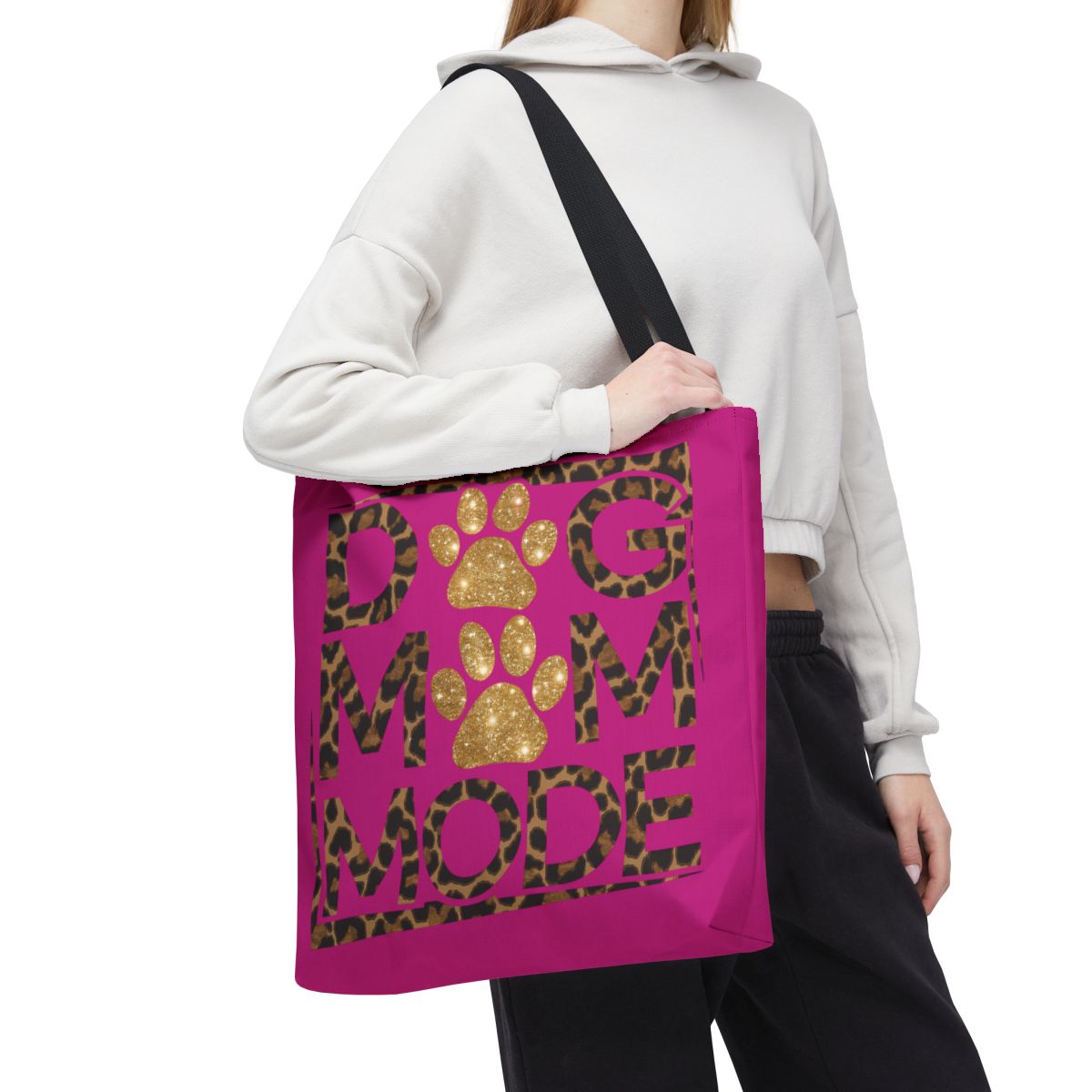 Dog Mom Mode Tote Bag – Stylish & Durable Gift for Pet Moms