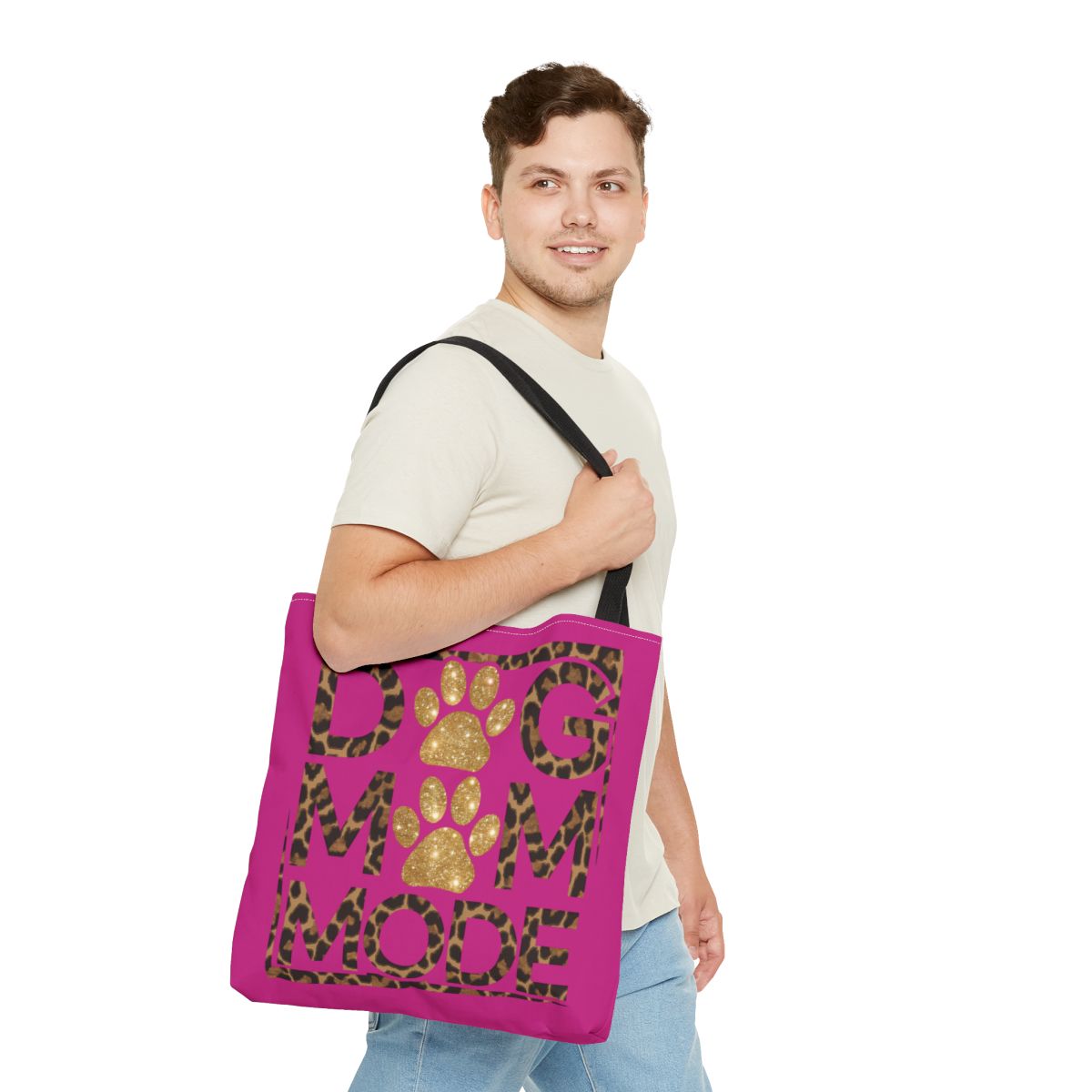 Dog Mom Mode Tote Bag – Stylish & Durable Gift for Pet Moms