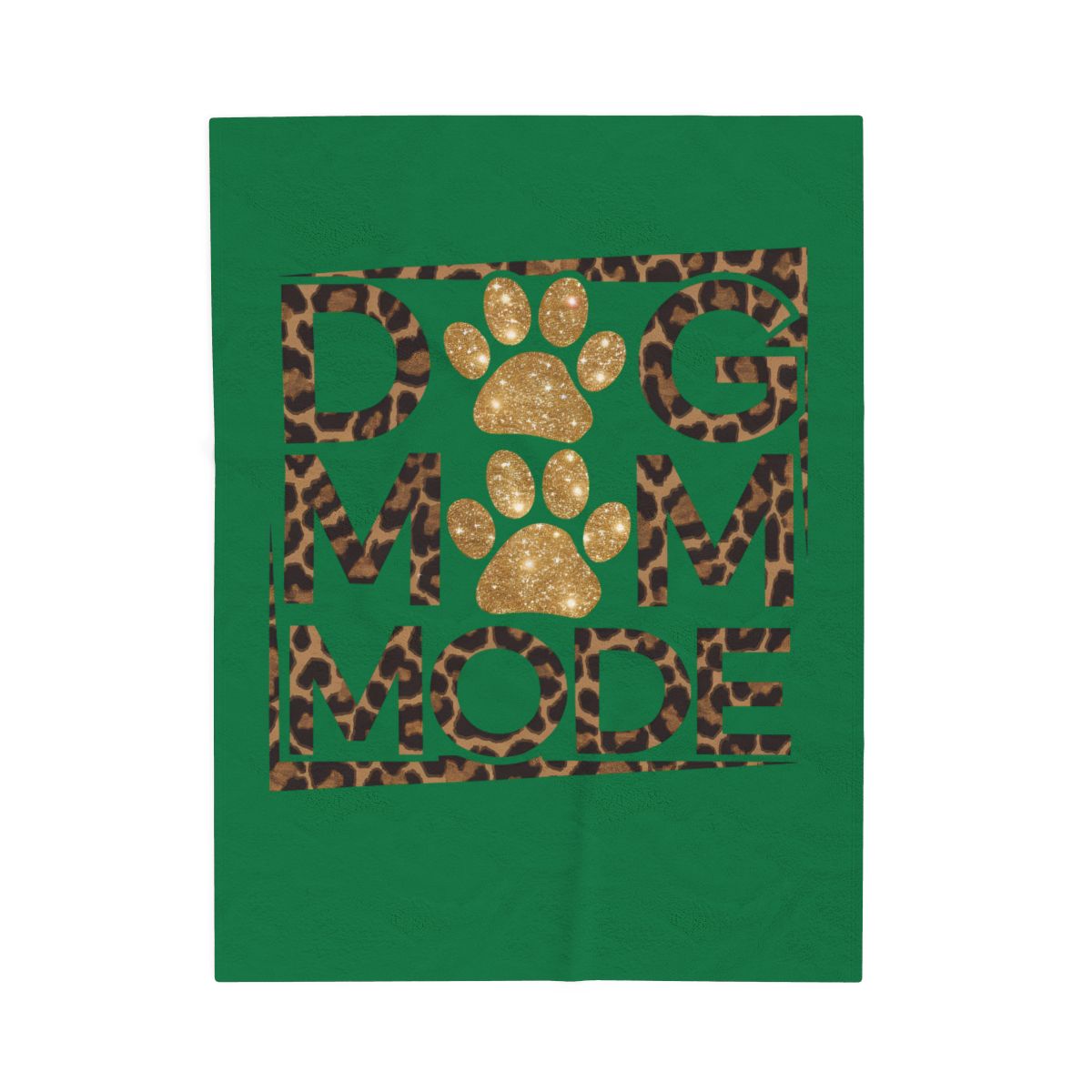 Dog Mom Mode Blanket – Cozy Gift for Shih Tzu & Dog Lovers