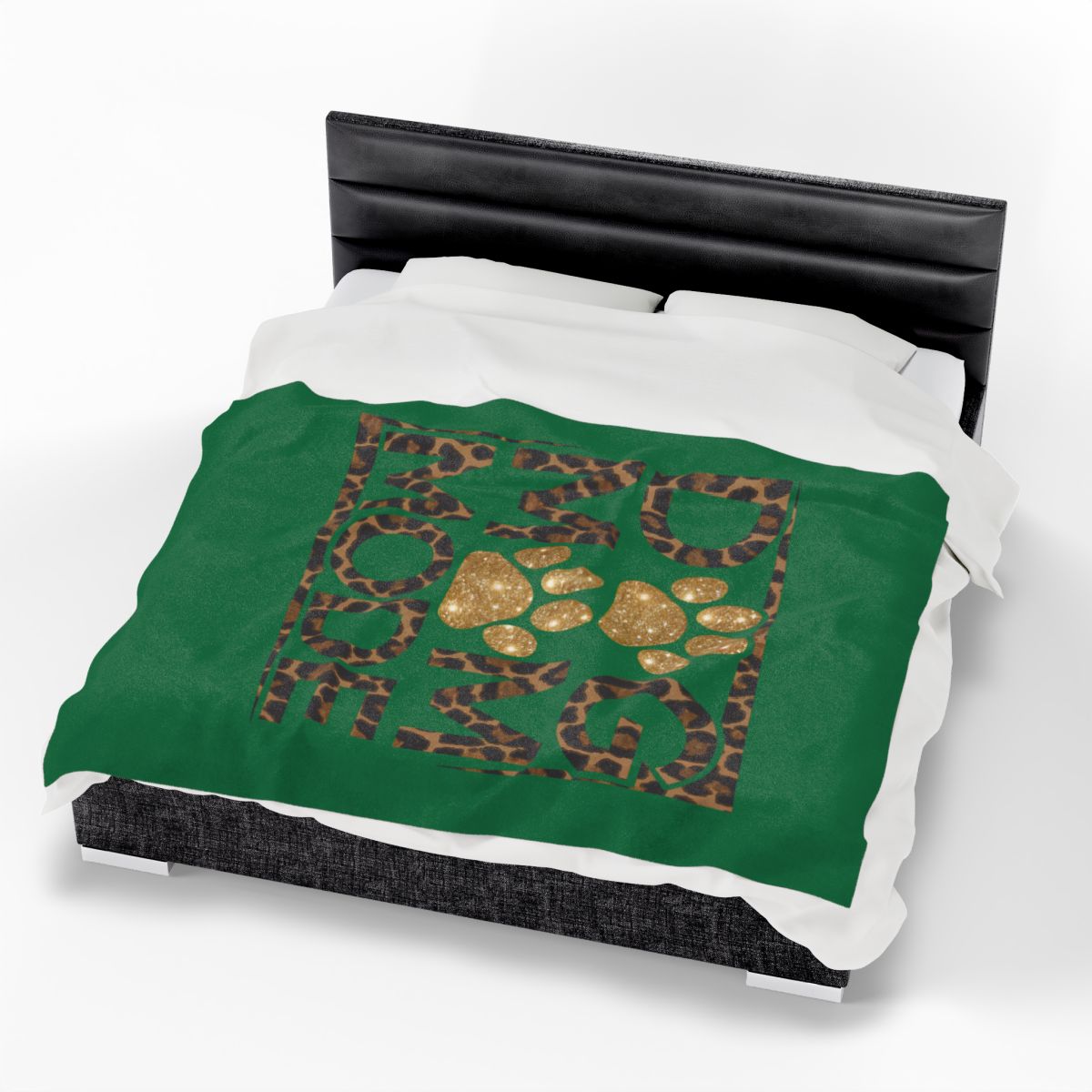 Dog Mom Mode Blanket – Cozy Gift for Shih Tzu & Dog Lovers