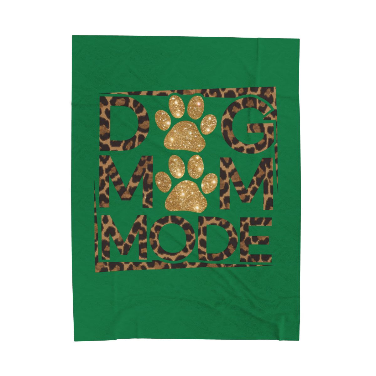 Dog Mom Mode Blanket – Cozy Gift for Shih Tzu & Dog Lovers