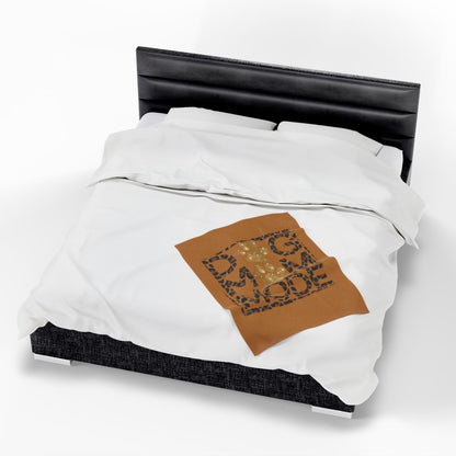 Dog Mom Mode Blanket – Cozy Gift for Shih Tzu & Dog Lovers