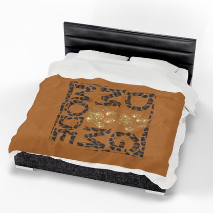 Dog Mom Mode Blanket – Cozy Gift for Shih Tzu & Dog Lovers
