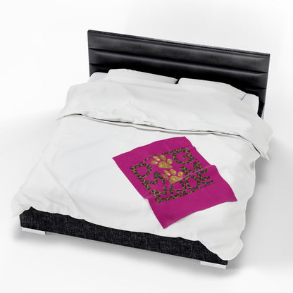 Dog Mom Mode Blanket – Cozy Gift for Shih Tzu & Dog Lovers