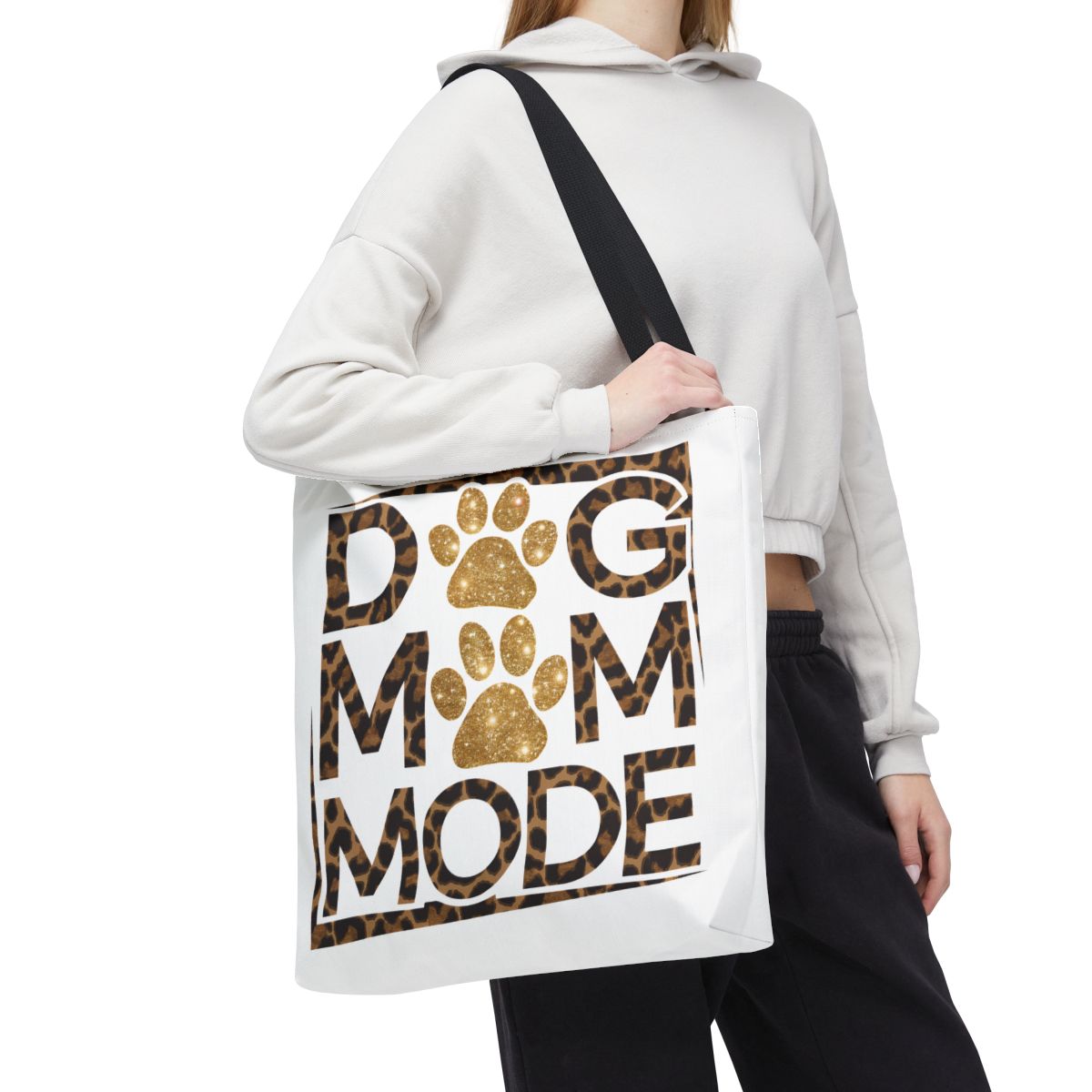 Dog Mom Mode Tote Bag – Stylish & Durable Gift for Pet Moms