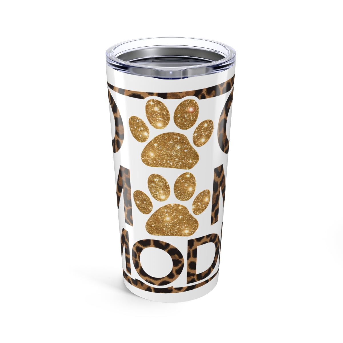 Dog Mom Mode Tumbler - 20oz Stainless Steel Gift for Pet Lovers