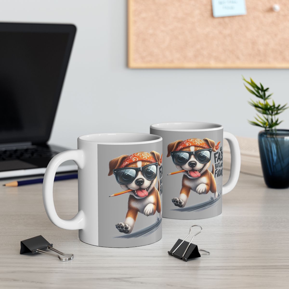 Fast But Not Furious Dog Lover Mug – Funny Gift for Pet Owners