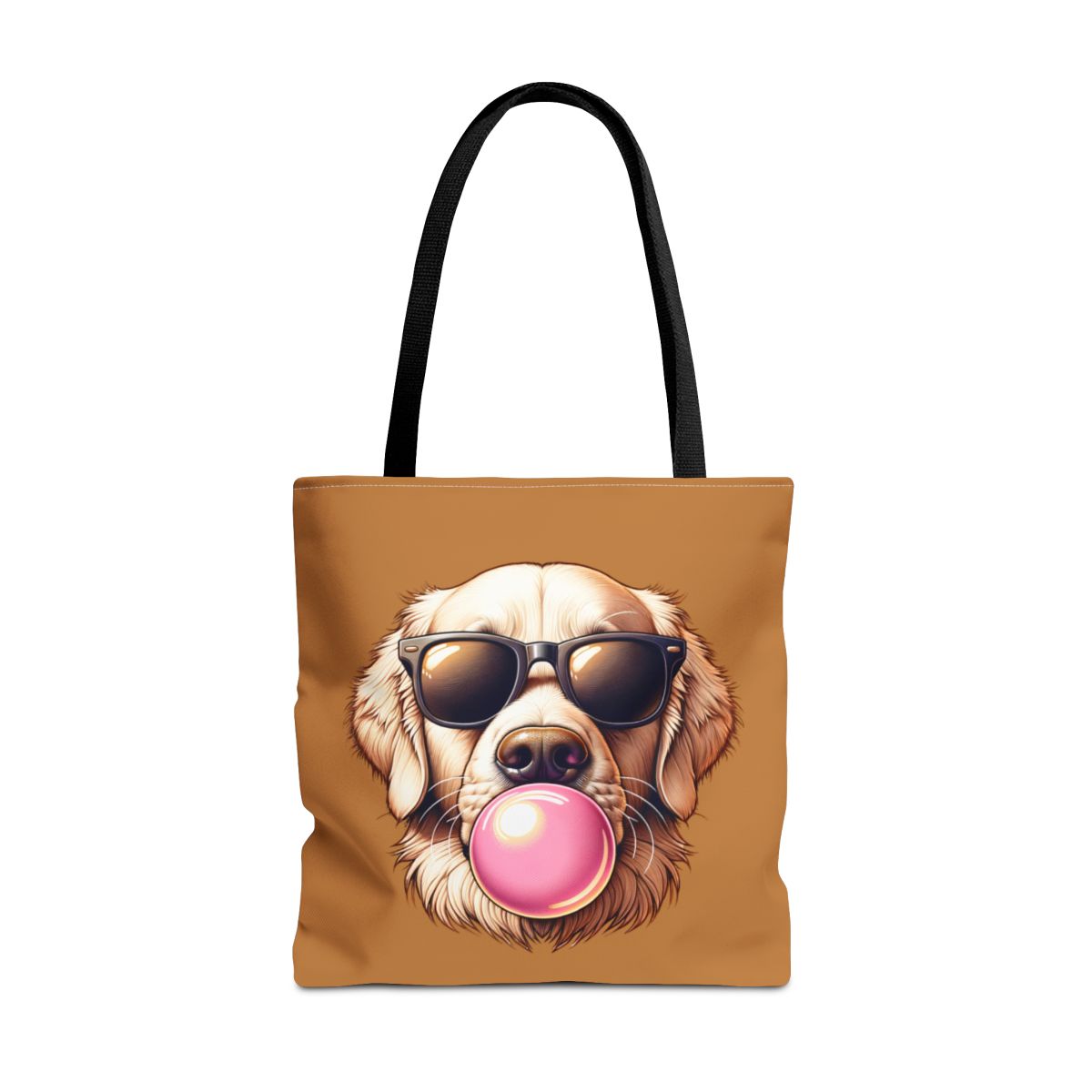 Golden-with-Gum-white-Tote Bag