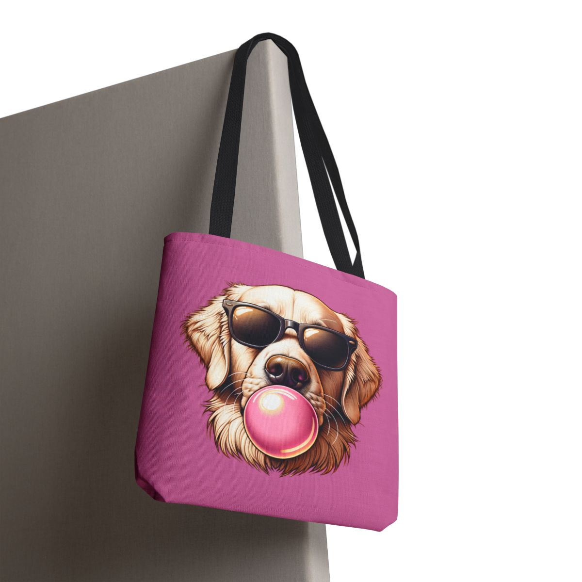 Golden-with-Gum-white-Tote Bag