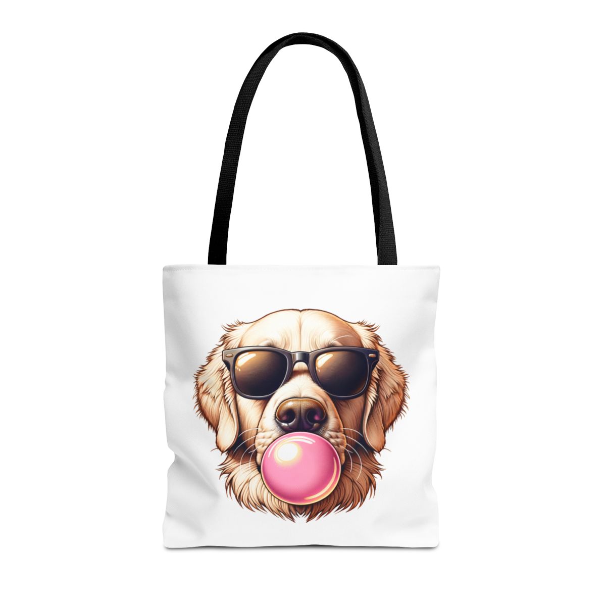 Golden-with-Gum-white-Tote Bag