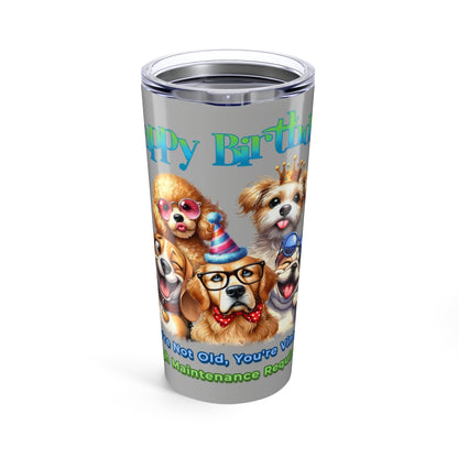 Funny Dog Birthday Tumbler – You’re Not Old, You’re Vintage Gift