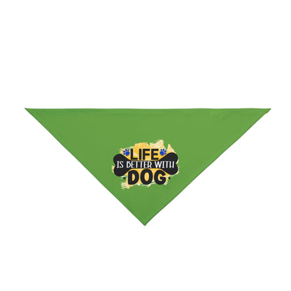 Life Is Better With Dog Bandana – Cute Gift for Shih Tzu Lovers