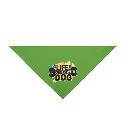 Life Is Better With Dog Bandana – Cute Gift for Shih Tzu Lovers