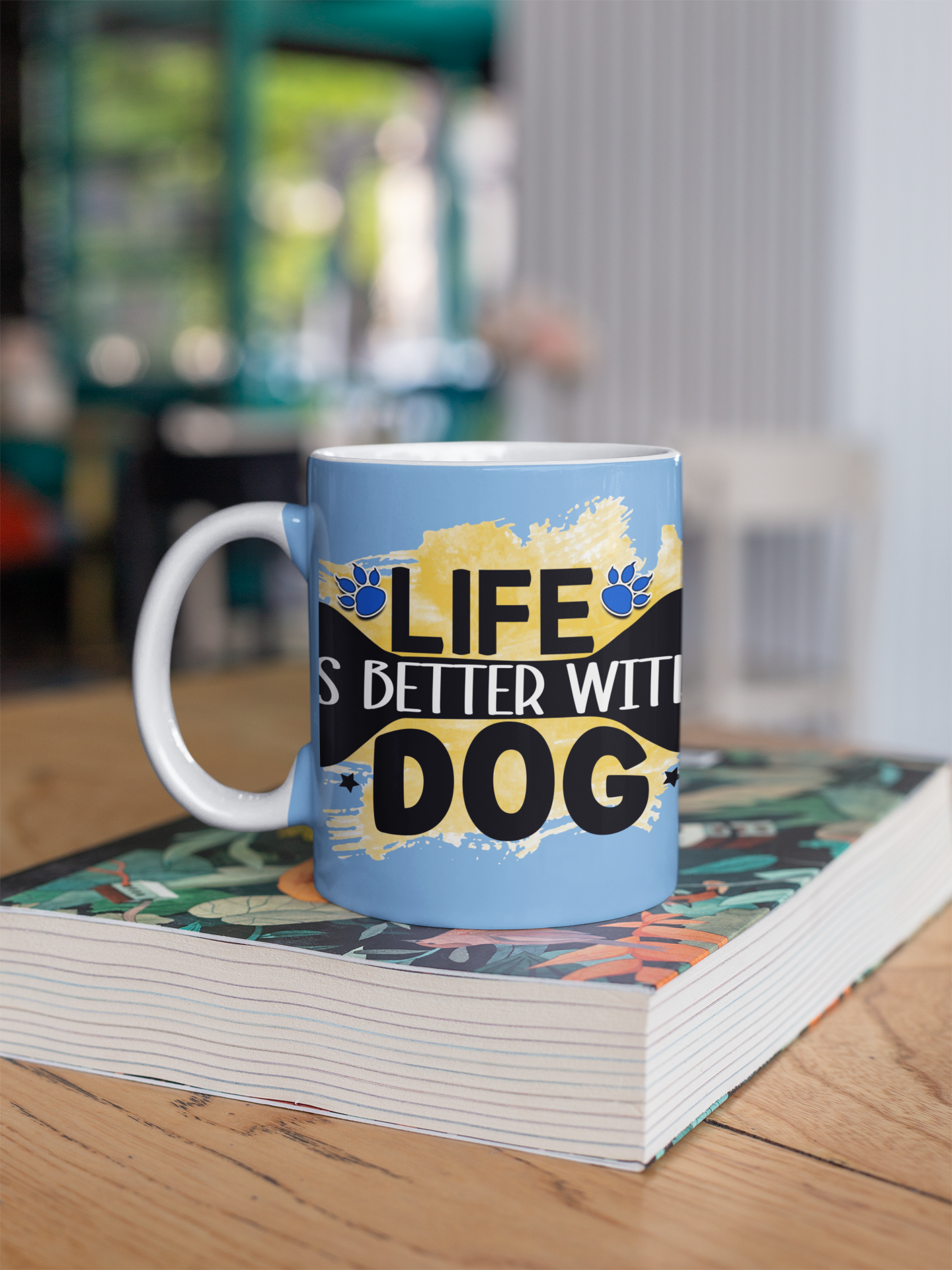 Life Is Better With Dog Mug – Perfect Gift for Dog Lovers & Pet Moms