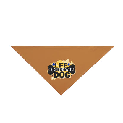 Life Is Better With Dog Bandana – Cute Gift for Shih Tzu Lovers