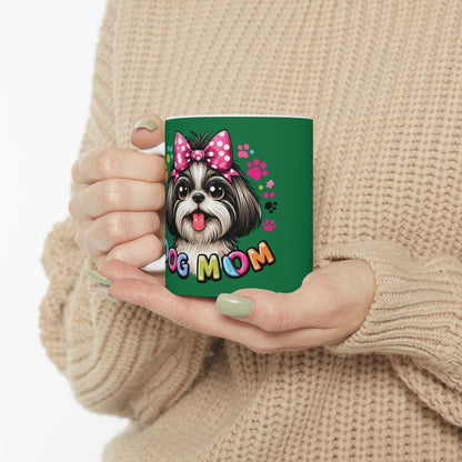 Shih Tzu Dog Mom Ceramic Mug - Shih Tzu Gifts