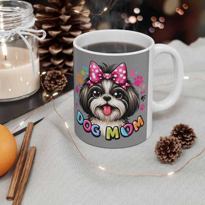Shih Tzu Dog Mom Ceramic Mug - Shih Tzu Gifts