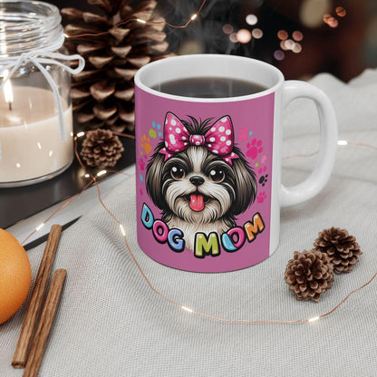 Shih Tzu Dog Mom Ceramic Mug - Shih Tzu Gifts