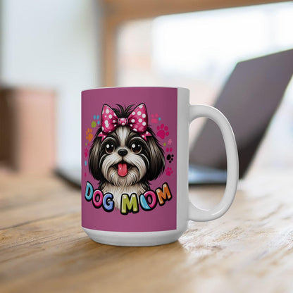 Shih Tzu Dog Mom Ceramic Mug - Shih Tzu Gifts