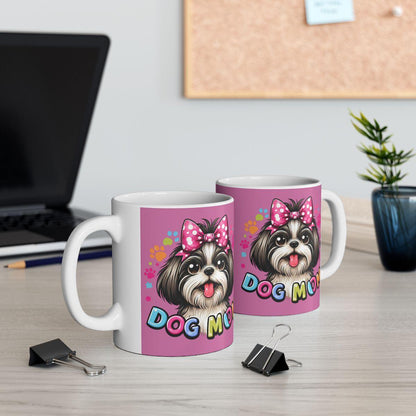 Shih Tzu Dog Mom Ceramic Mug - Shih Tzu Gifts