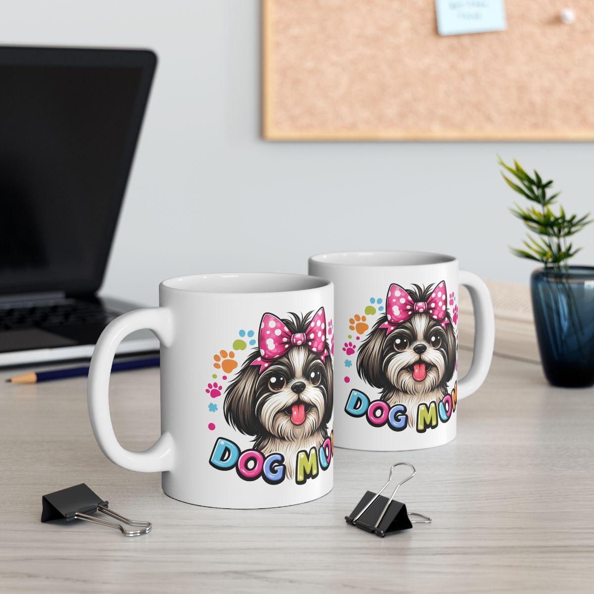 Shih Tzu Dog Mom Ceramic Mug - Shih Tzu Gifts